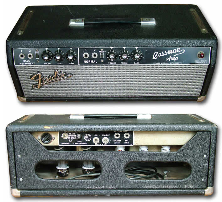 Fender Bassman Tube Chart