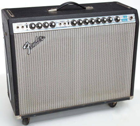 FENDER TWIN REVERB silver face 135w