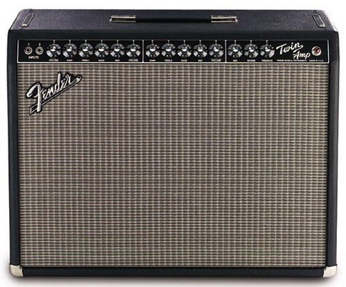 希少【ケース付き】Fender Twin Amp Evil Twin